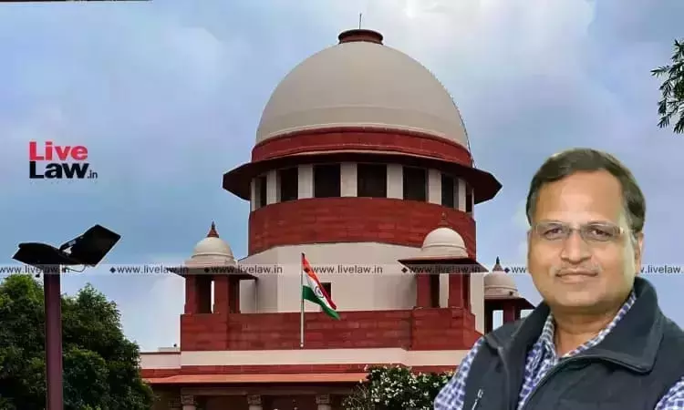 Supreme Court First Says Satyendar Jain Should Surrender, Later Agrees To Extend Interim Bail Till January 8