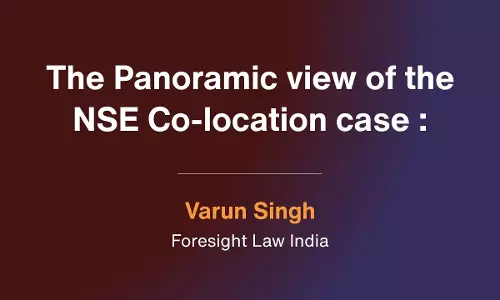 The Panoramic View Of The NSE Co-Location Case