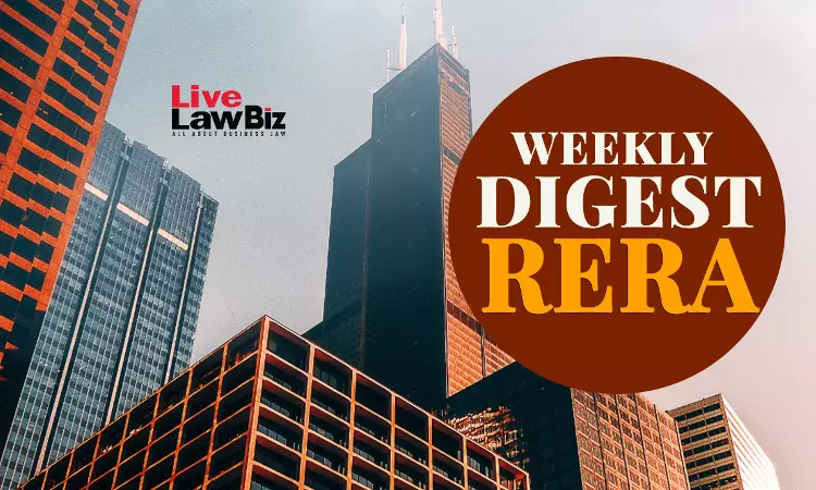 RERA Cases Weekly Round Up: 11th January To 18th January, 2026